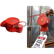 Approve CE length 1.8m and cable diameter 5mm ABS cheap industrial lockout tags